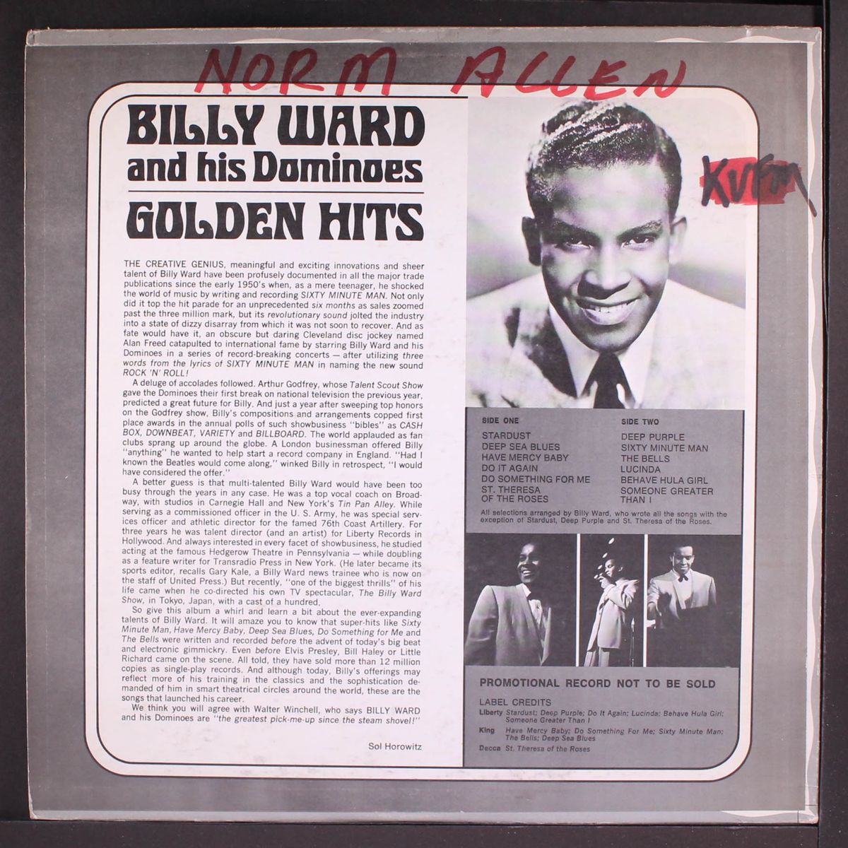 golden hits by BILLY WARD & DOMINOES