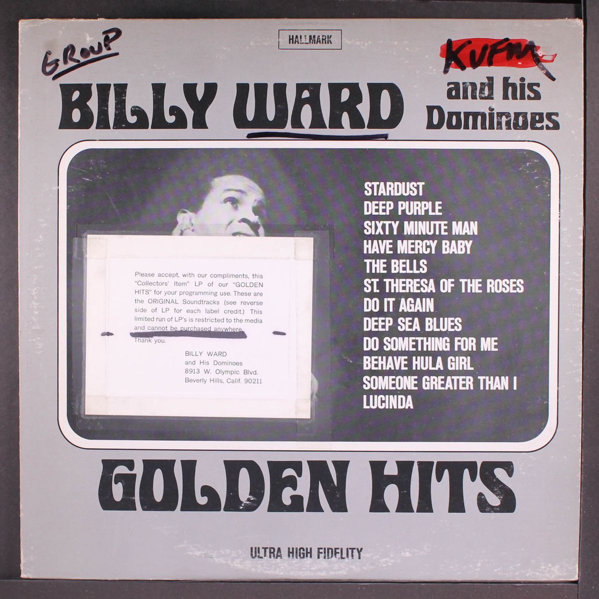 golden hits by BILLY WARD & DOMINOES
