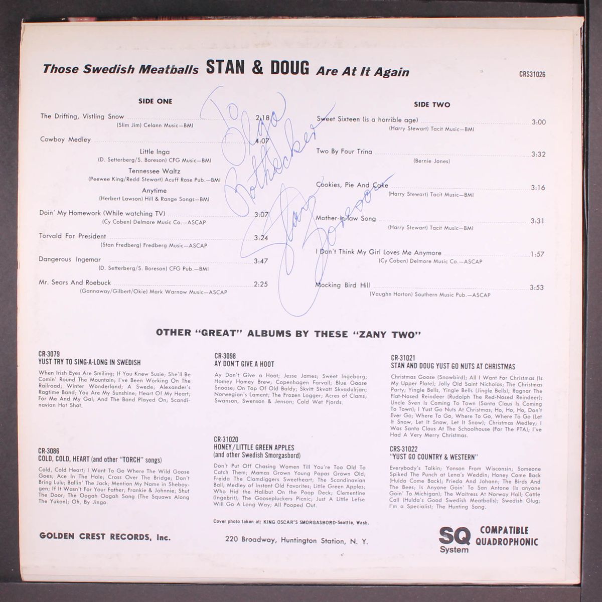 those swedish meatballs are at it again by STAN & DOUG