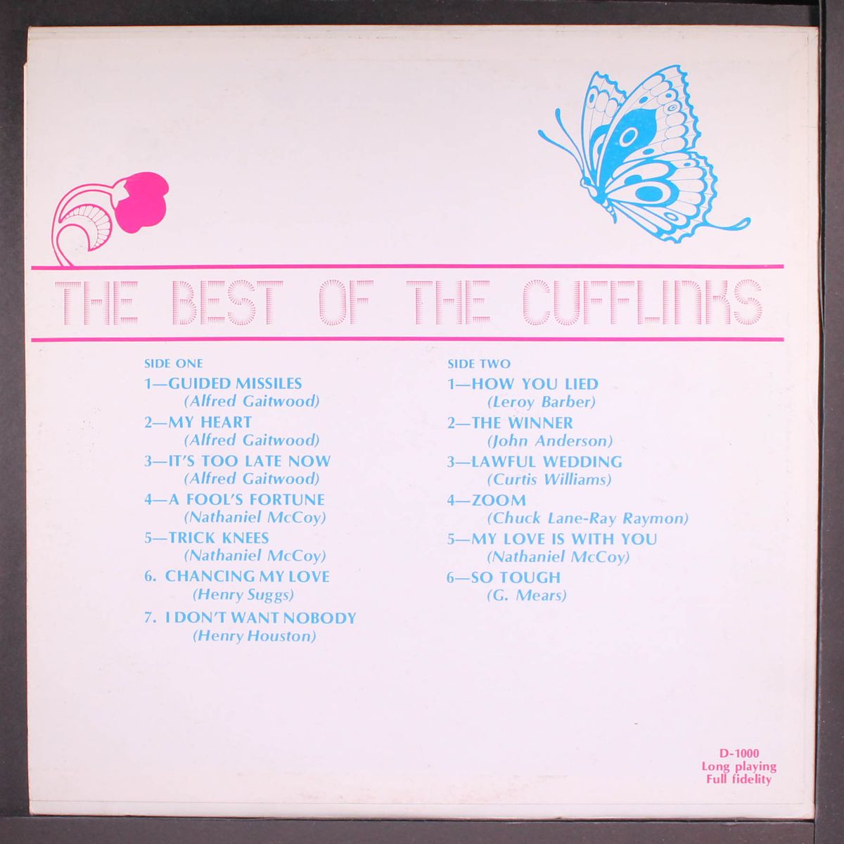 best of by CUFFLINKS