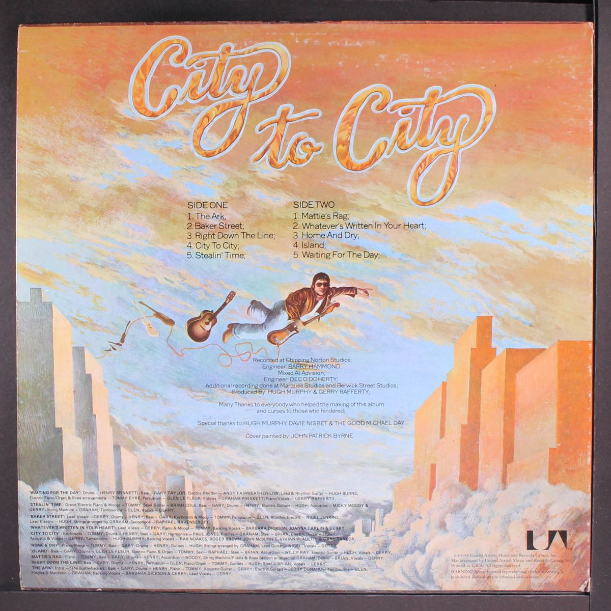 city to city by GERRY RAFFERTY