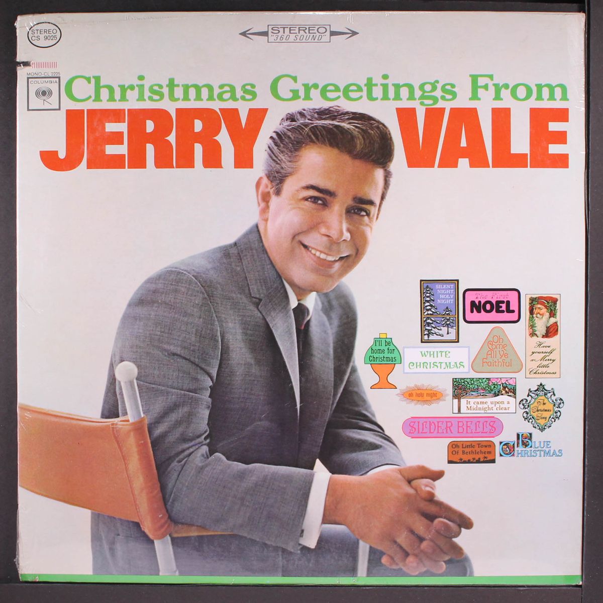 christmas greetings from by JERRY VALE