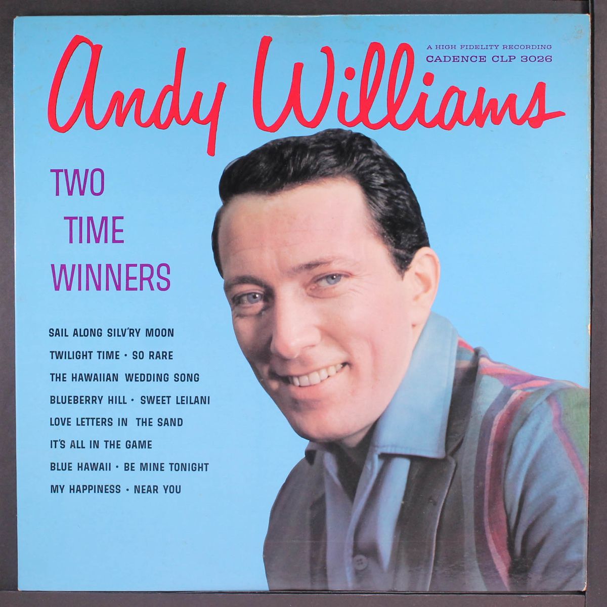 two time winners by ANDY WILLIAMS
