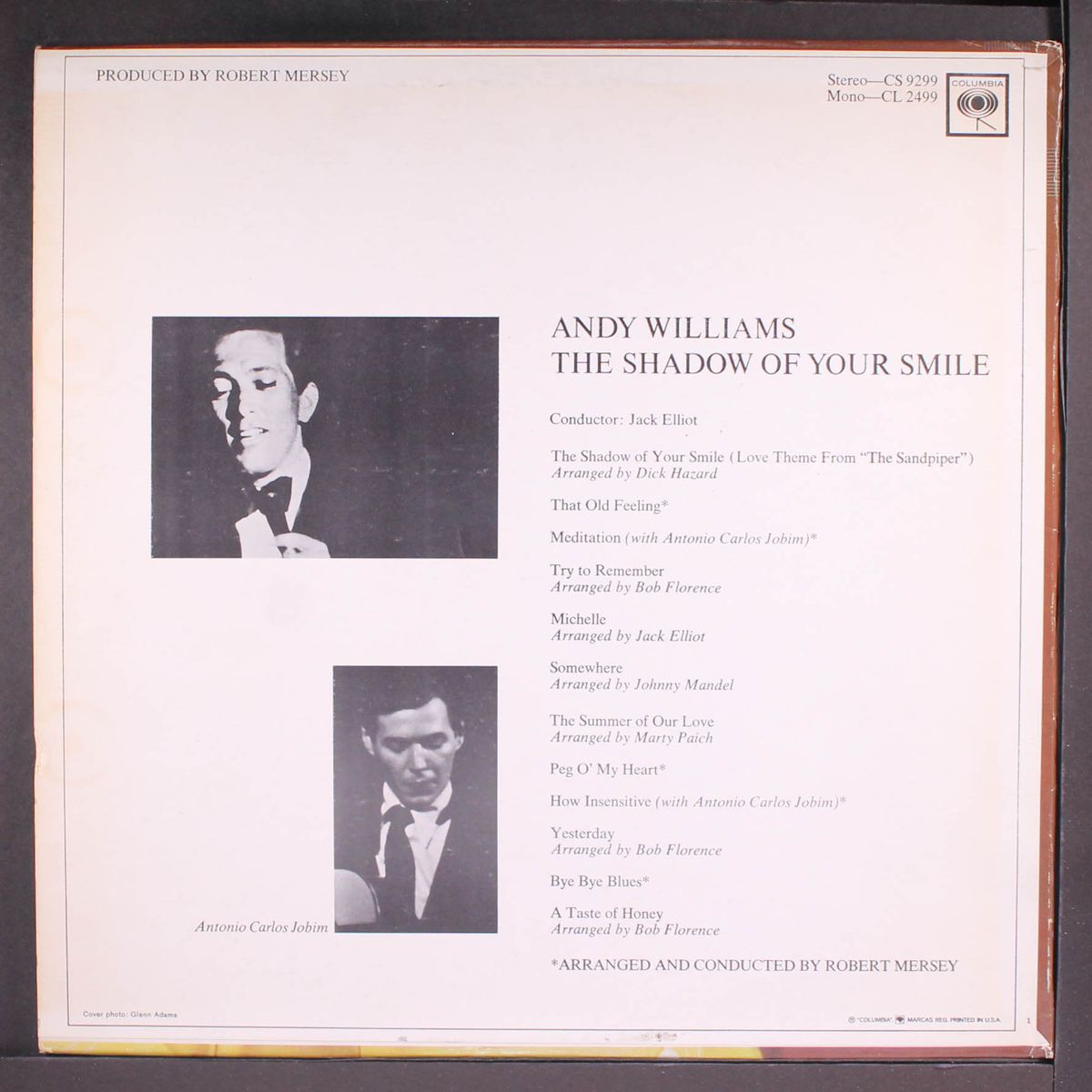 the shadow of your smile by ANDY WILLIAMS