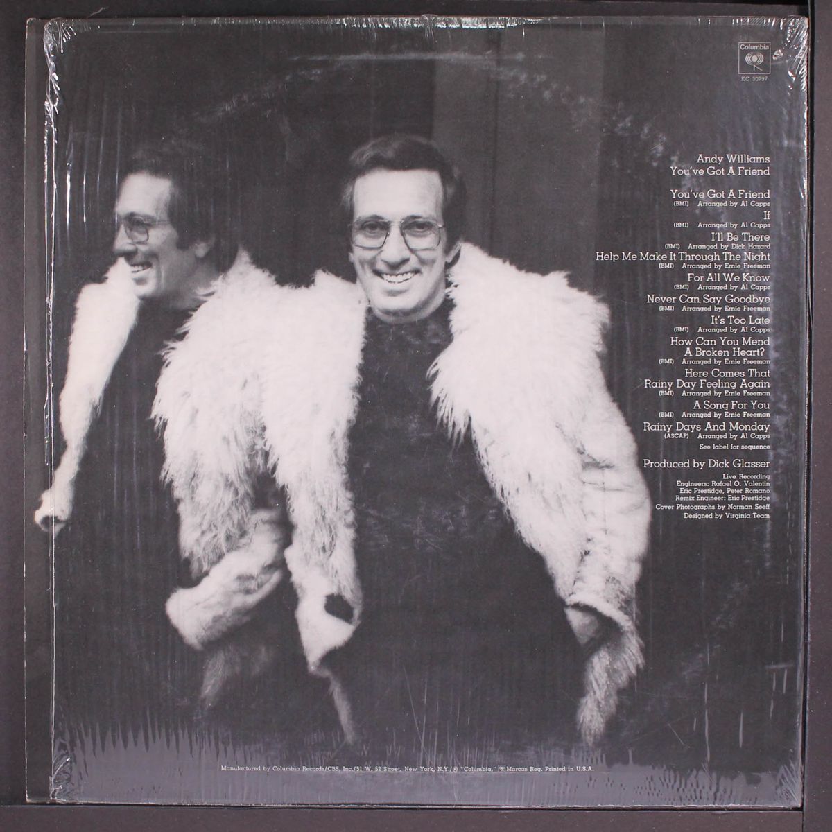 you've got a friend by ANDY WILLIAMS