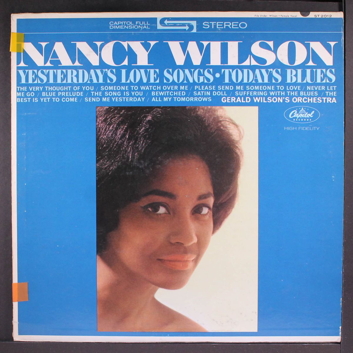 yesterday's love songs, today's blues by NANCY WILSON