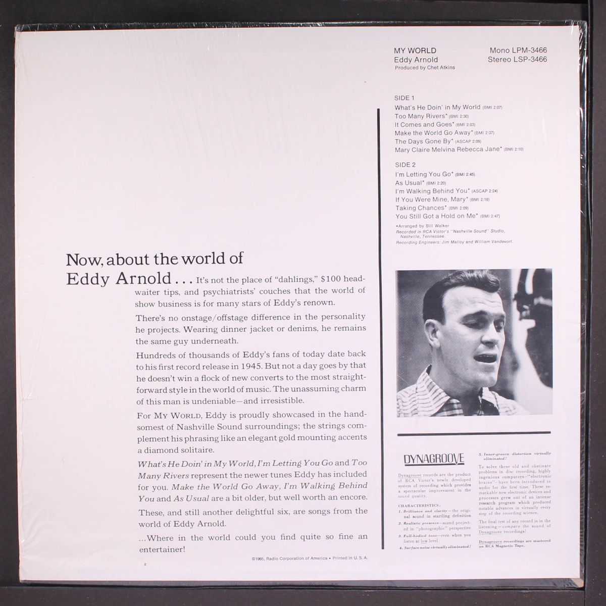 my world by EDDY ARNOLD