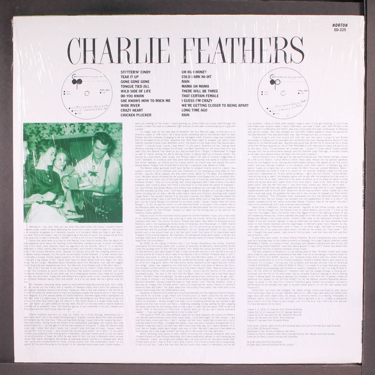 uh huh honey by CHARLIE FEATHERS