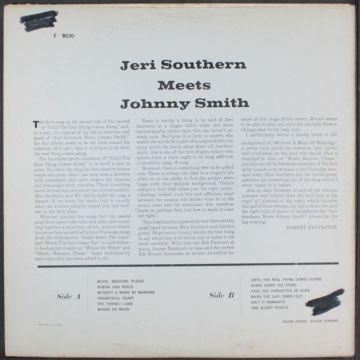 meets johnny smith by JERI SOUTHERN