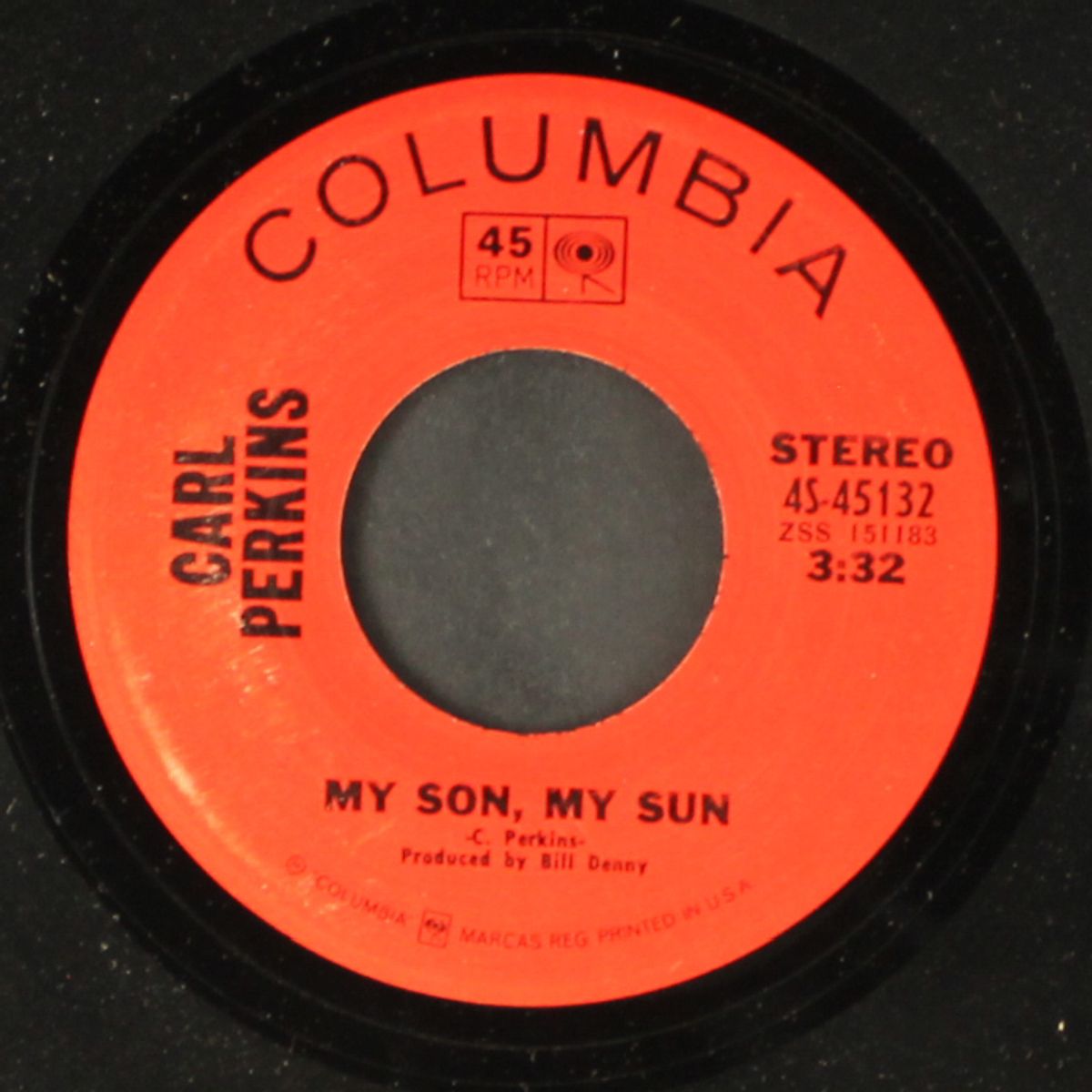 my son, my sun / state of confusion by CARL PERKINS
