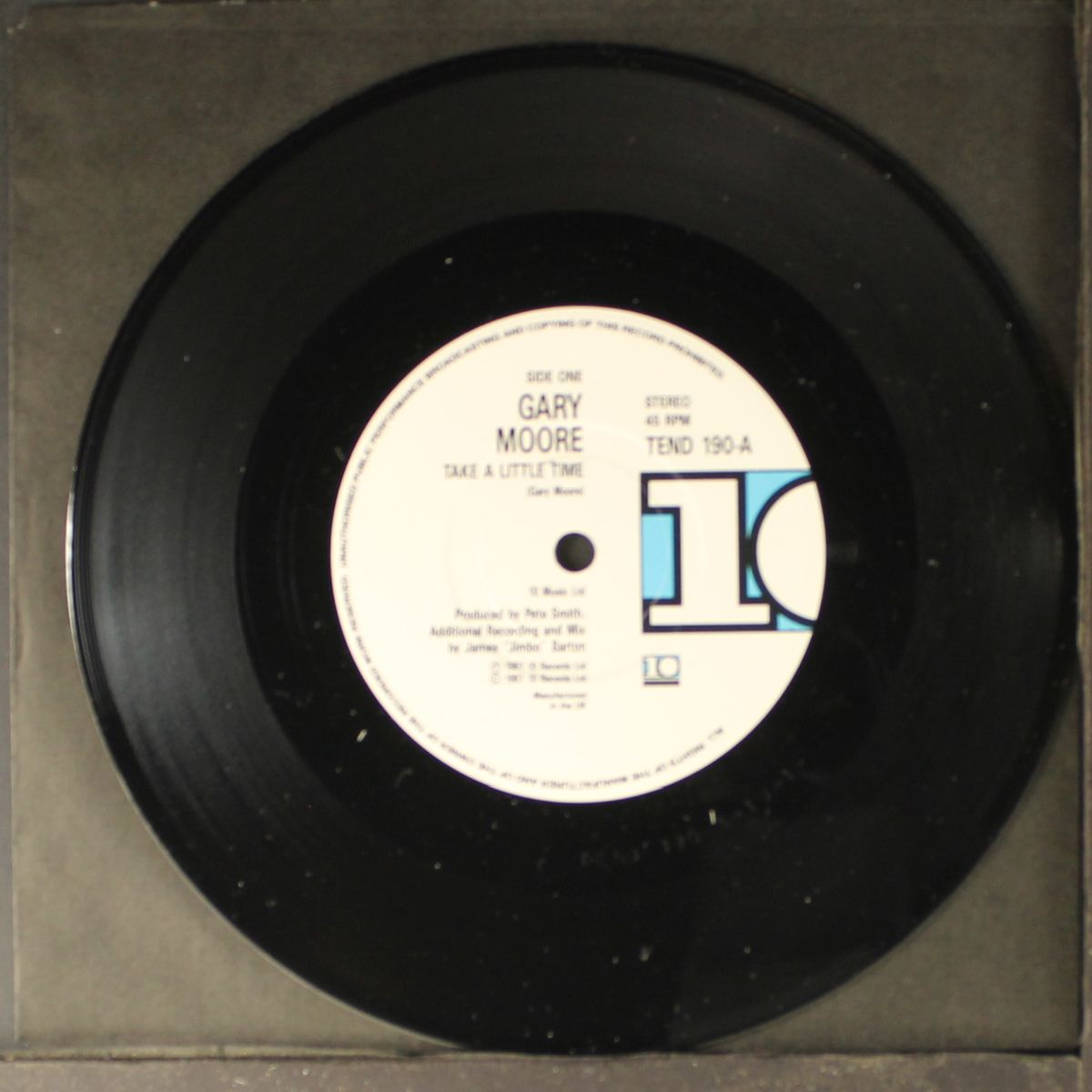 take a little time by GARY MOORE