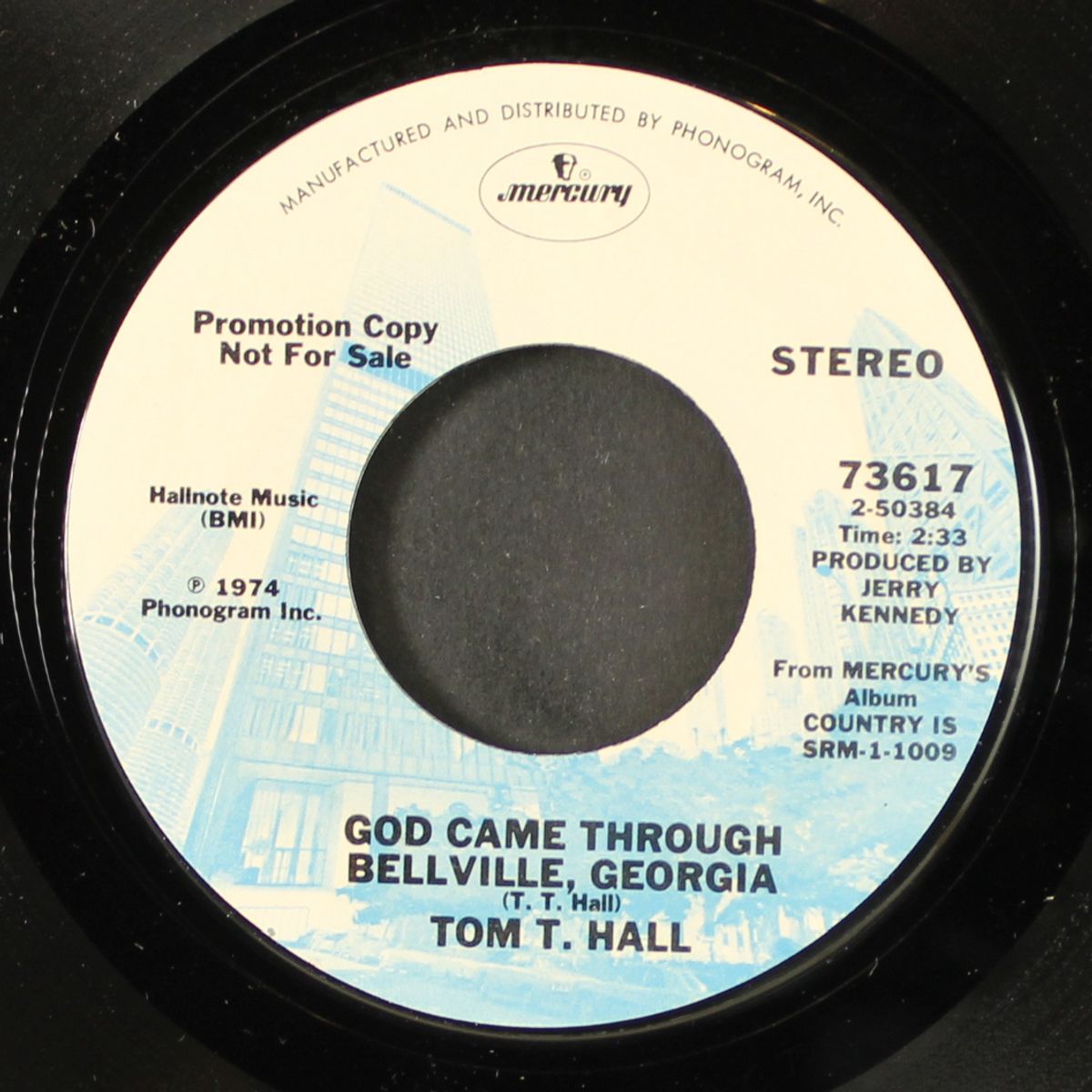 country is / god came through bellvile, georgia by TOM T. HALL