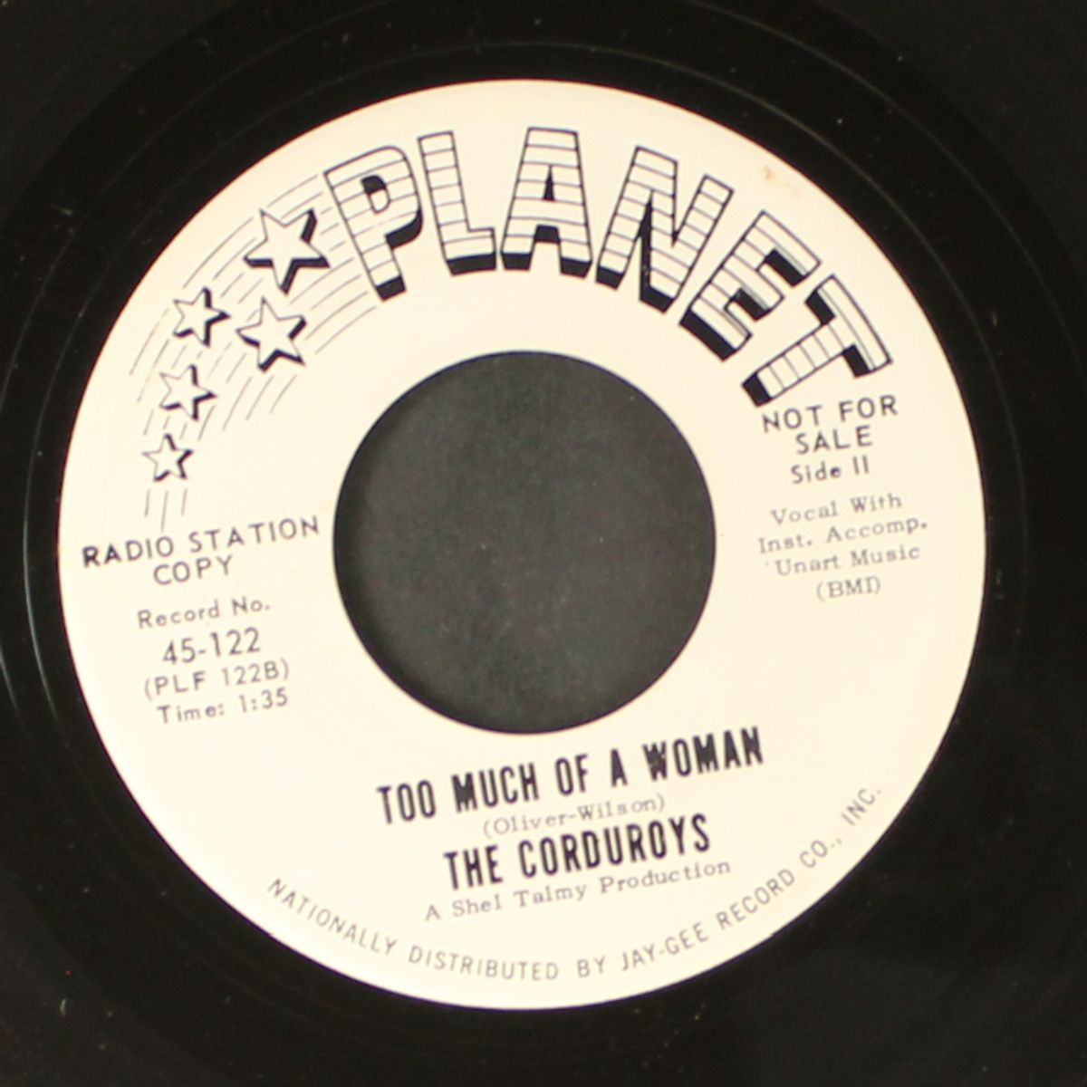 tick tock / too much of a woman by CORDUROYS
