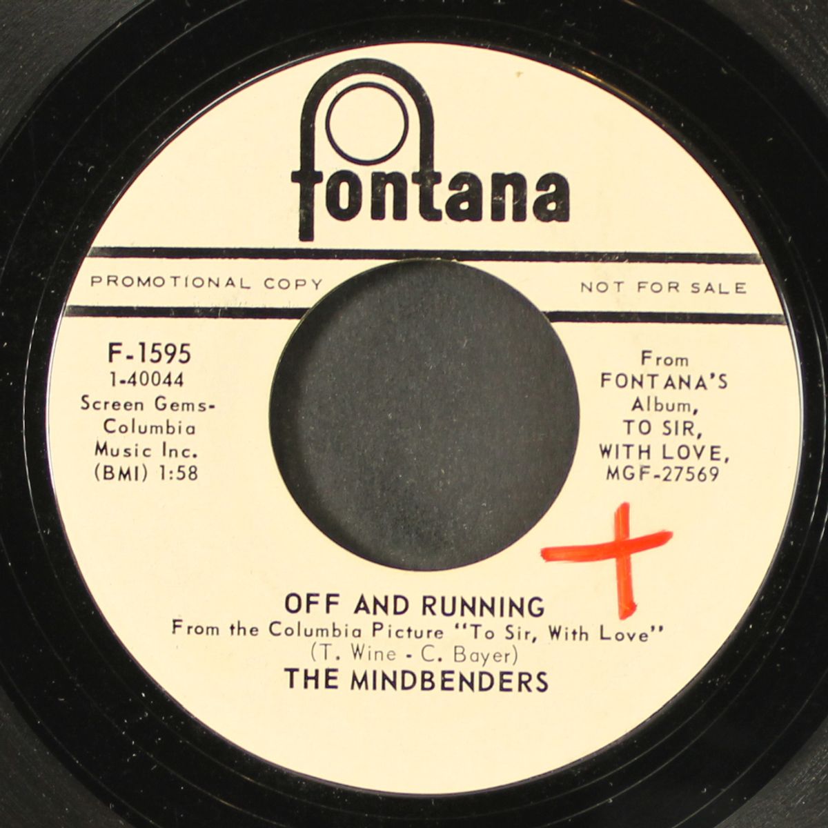 off & running / it's getting harder all the time by MINDBENDERS
