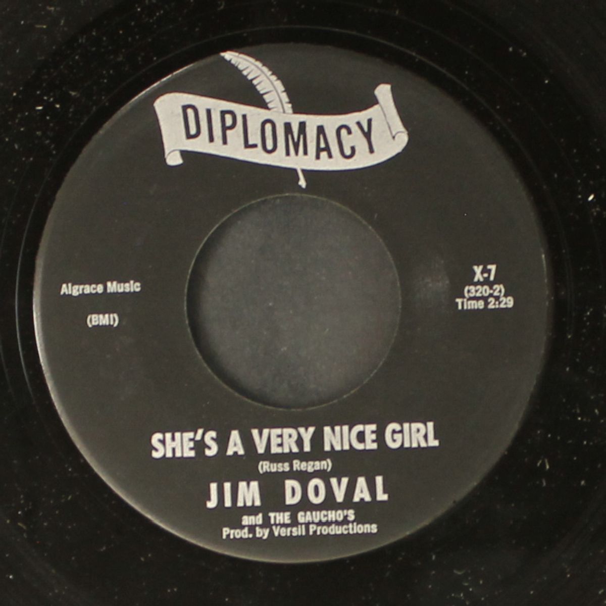 boney maroni / she's a very nice girl by JIM DOVAL & GAUCHOS