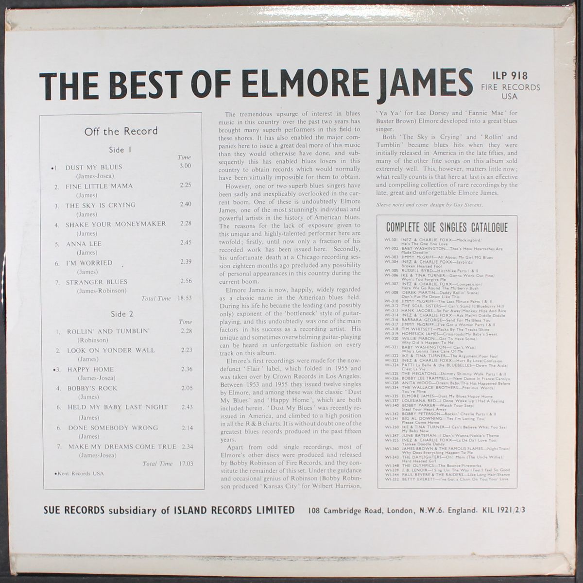 best of by ELMORE JAMES