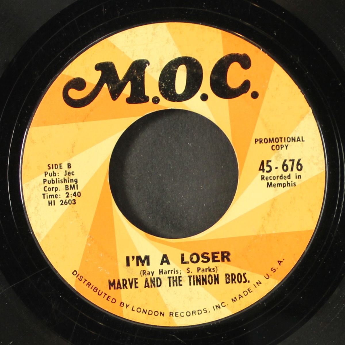 candy man / i'm a loser by MARVE & TINNON BROS