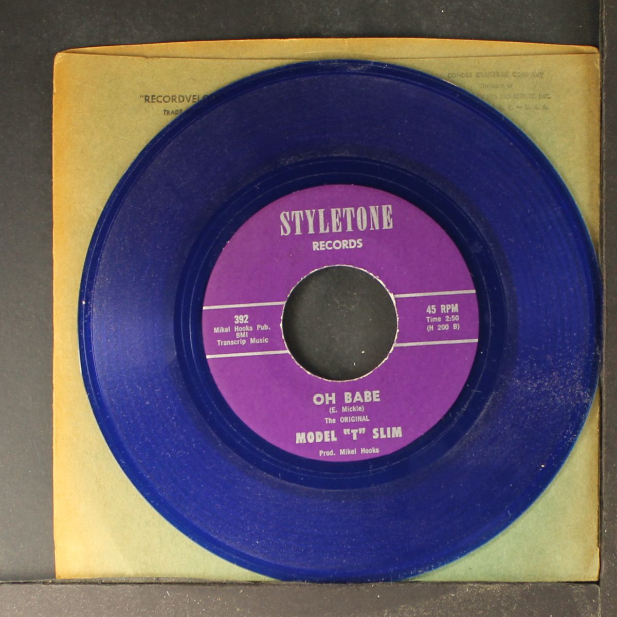 flat foot sam / oh babe by MODEL T SLIM
