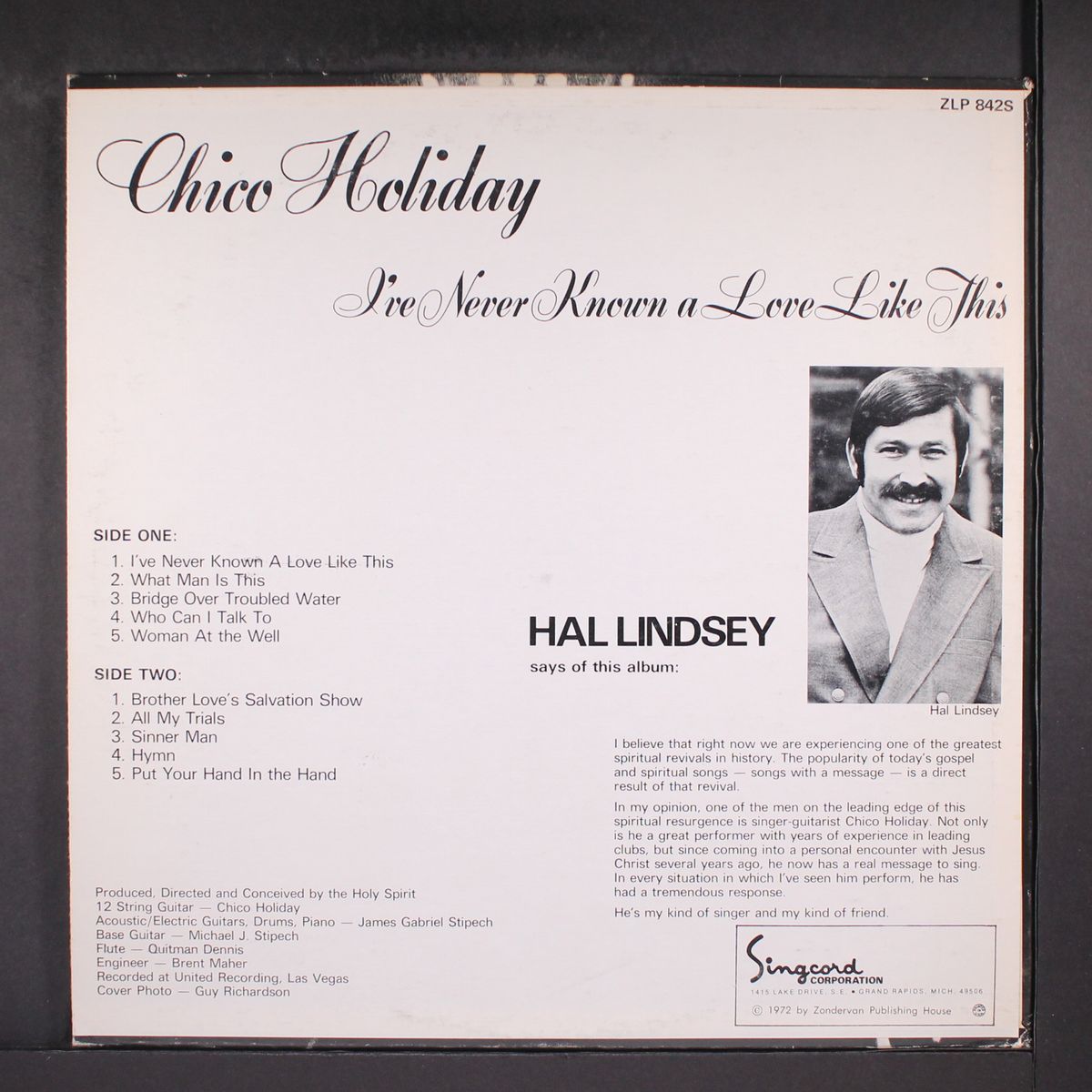 i've never known a love like this before by CHICO HOLIDAY