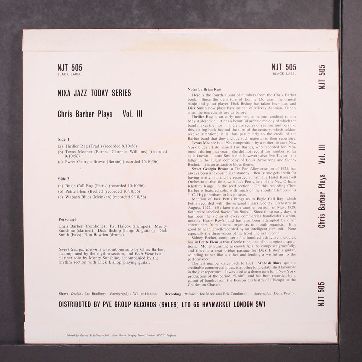 plays, vol. 3 by CHRIS BARBER