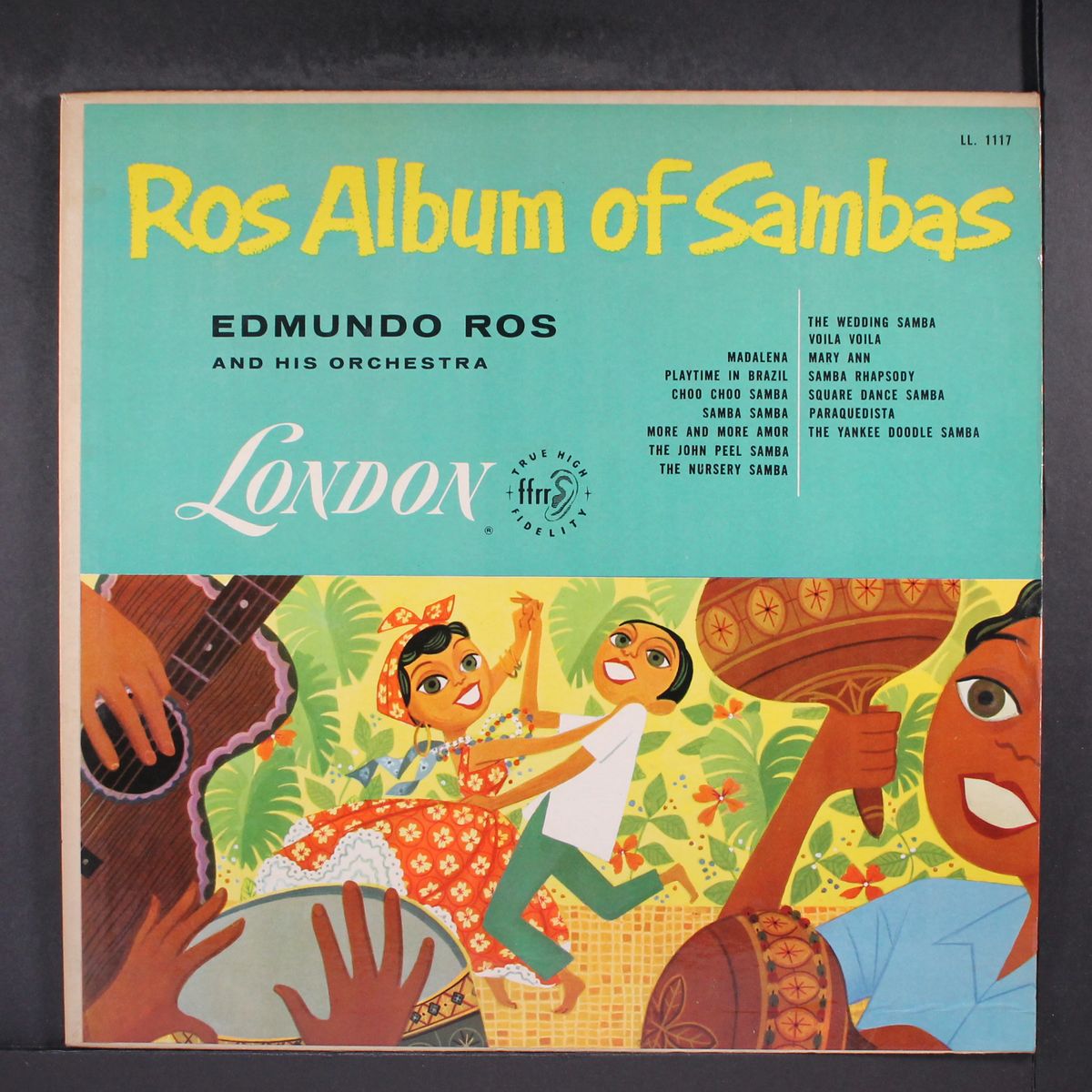 album of sambas by EDMUNDO ROS