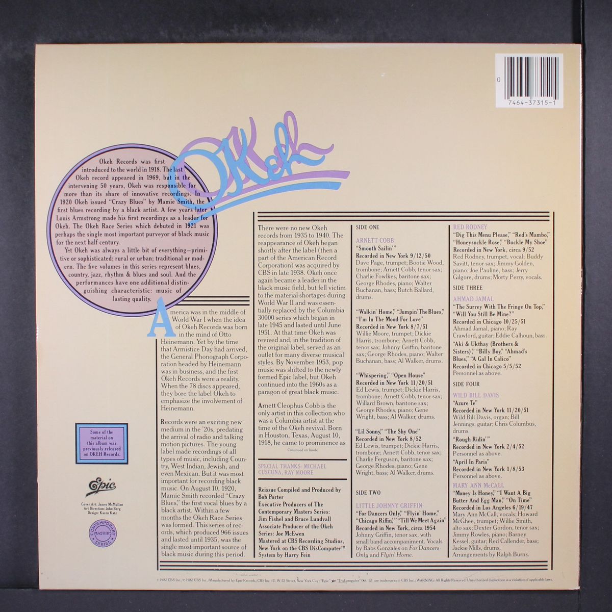 okeh jazz by VARIOUS