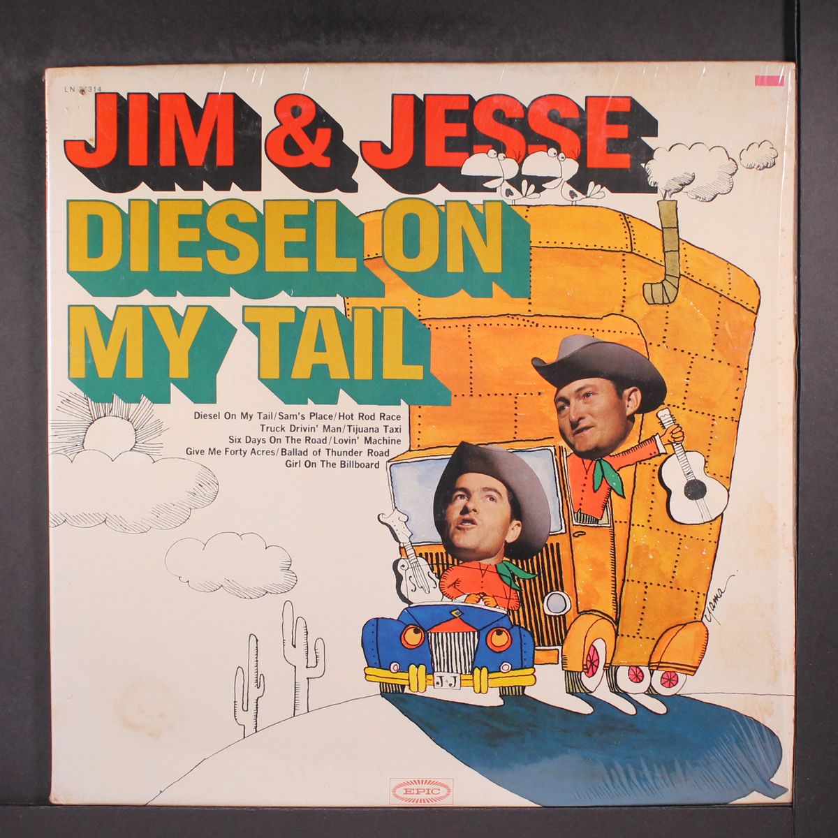 diesel on my tail by JIM & JESSE