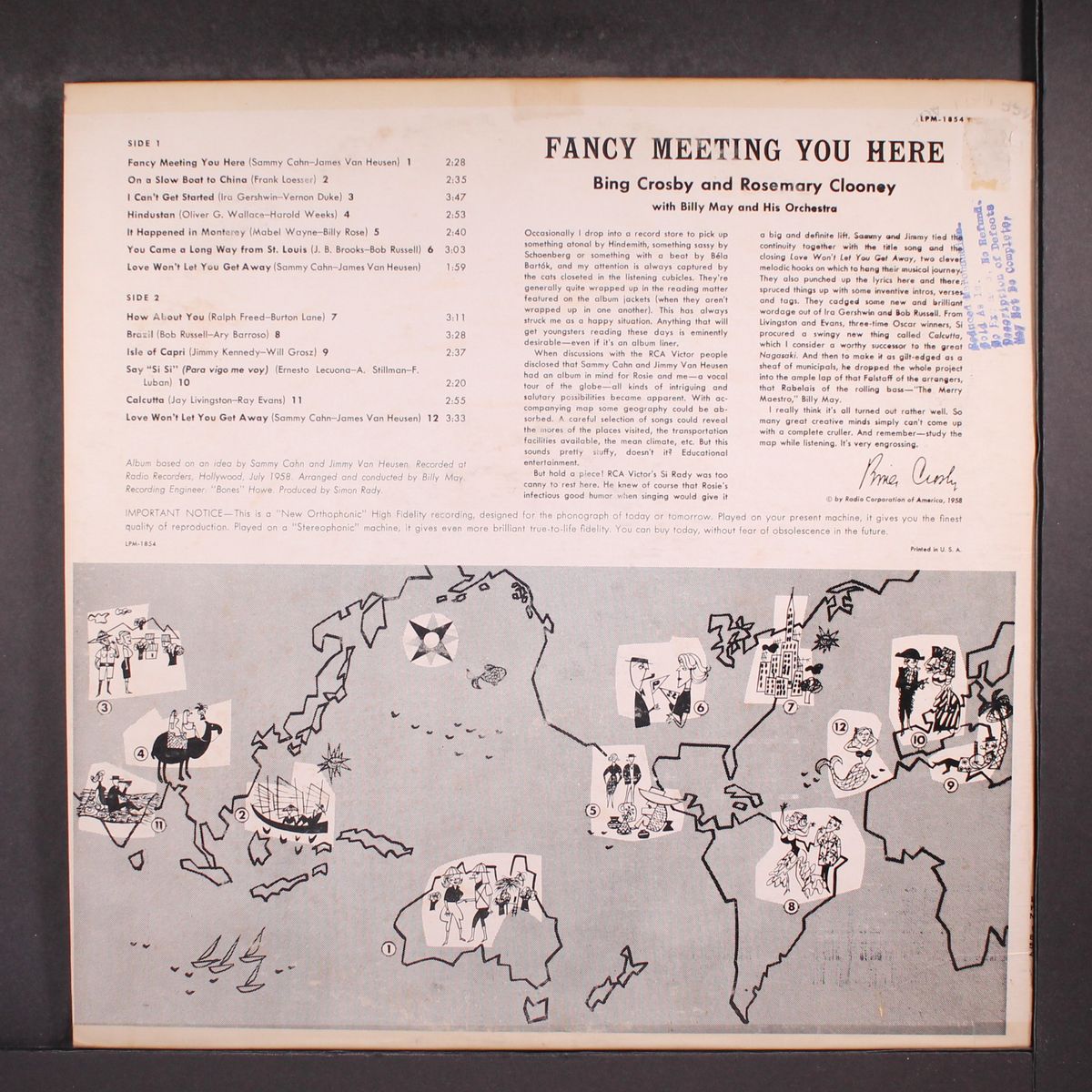 fancy meeting you here by BING CROSBY & ROSEMARY CLOONEY