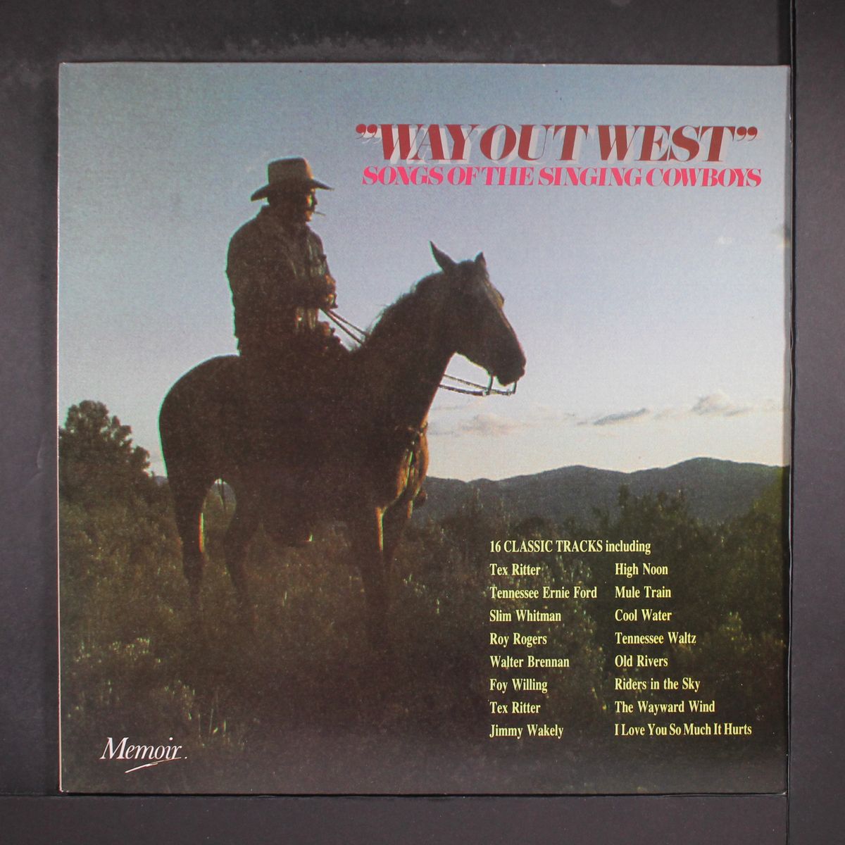 way out west- songs of singing cowboys by VARIOUS