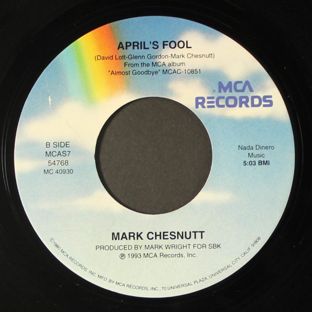 i just wanted you to know / april's fool by MARK CHESNUTT