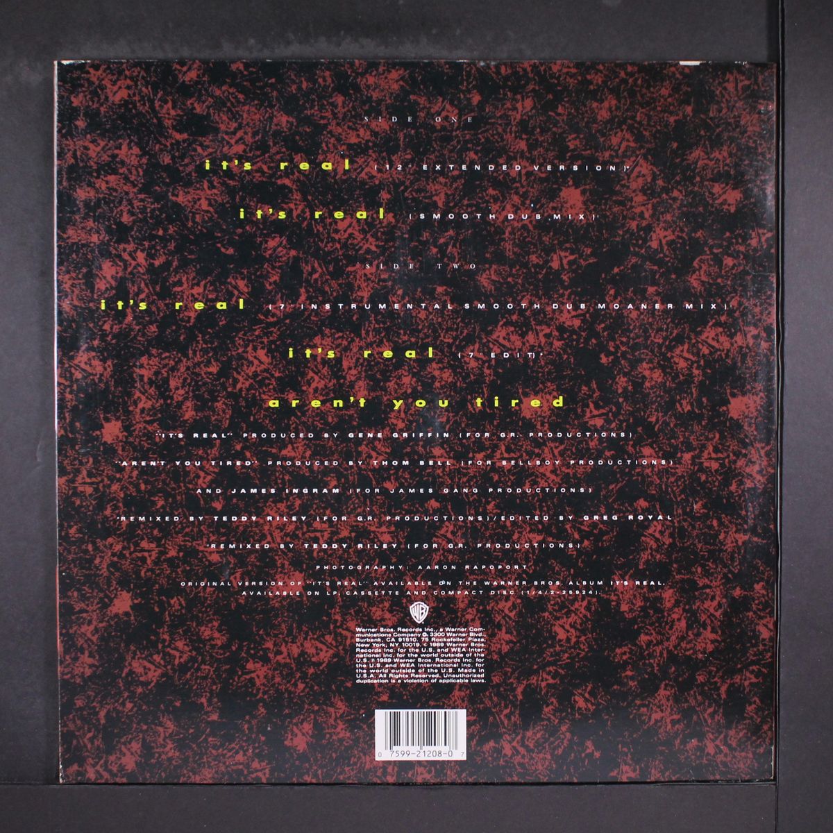 it's real by JAMES INGRAM