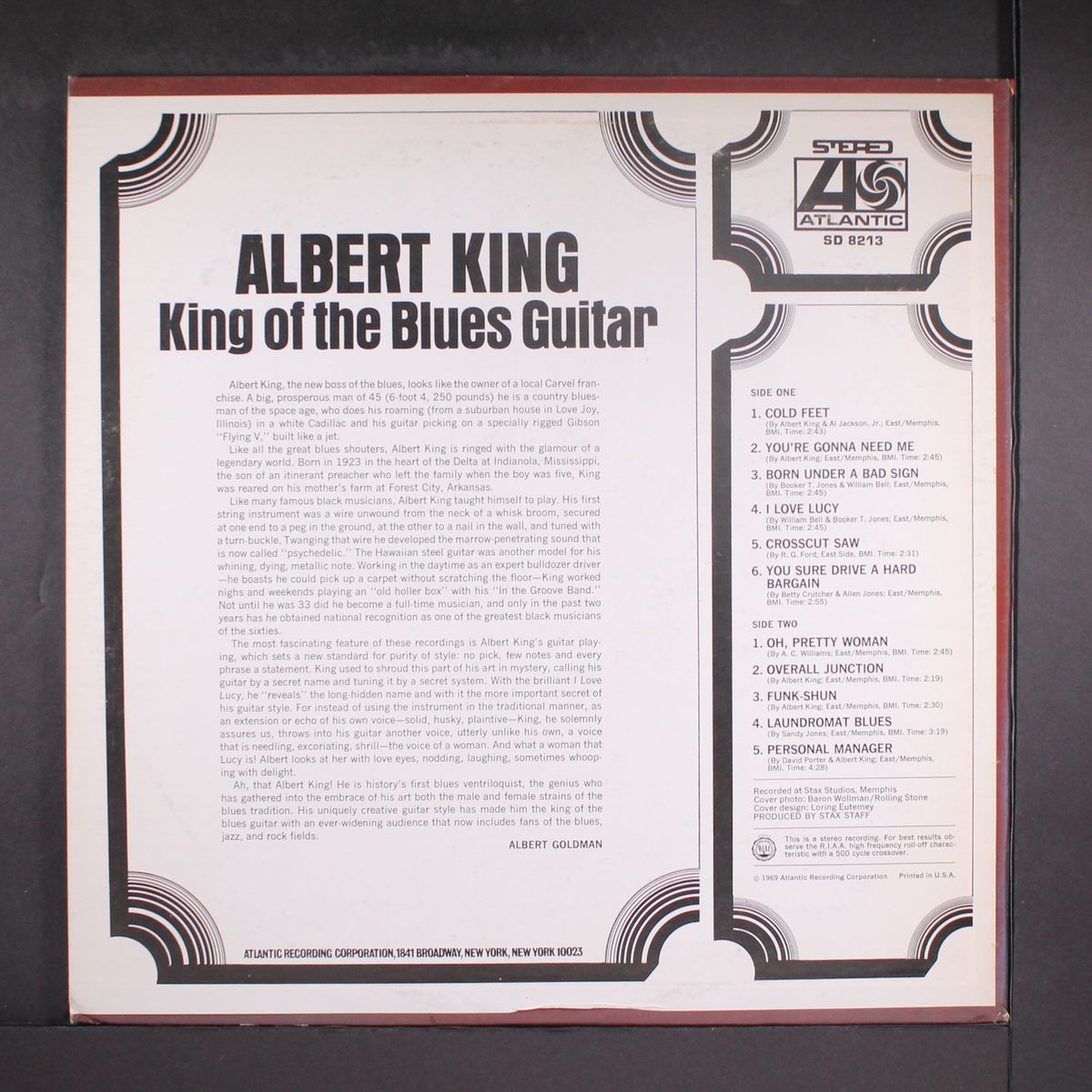 king of the blues guitar by ALBERT KING