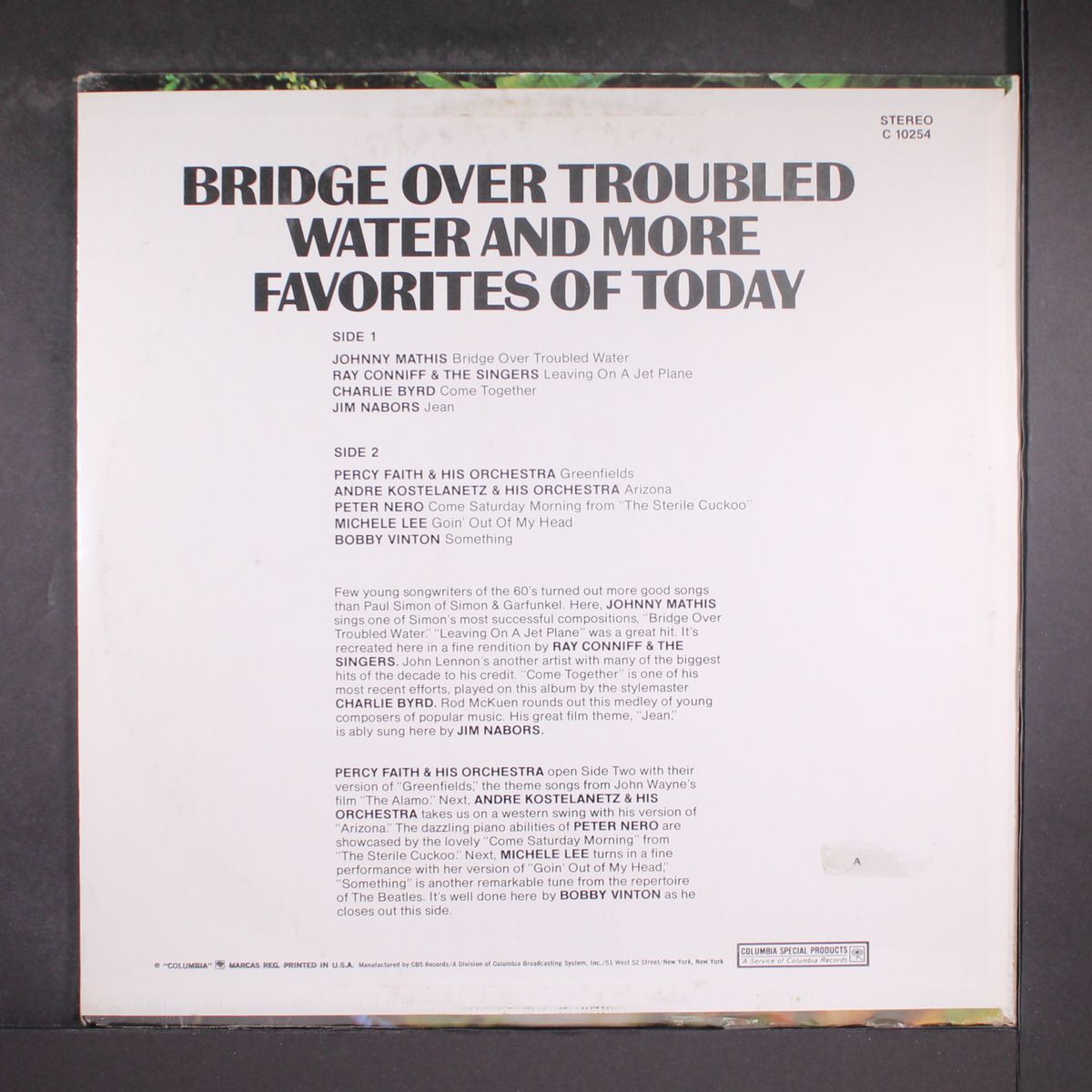 bridge over troubled water by VARIOUS