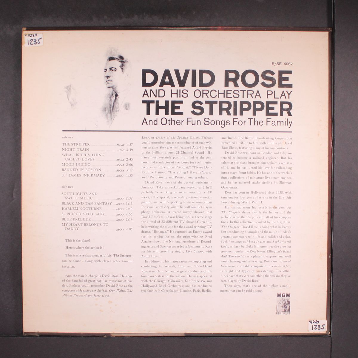 the stripper by DAVID ROSE