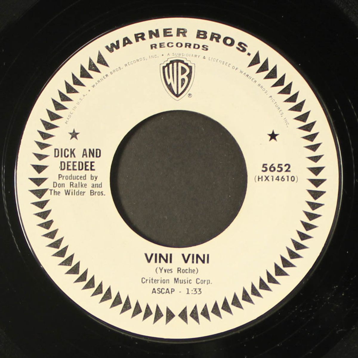 vini vini / the world is waiting by DICK & DEEDEE