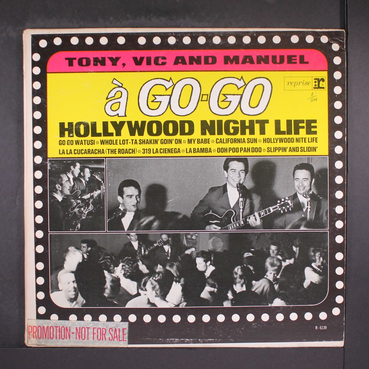 a go-go hollywood night life by TONY, VIC & MANUEL