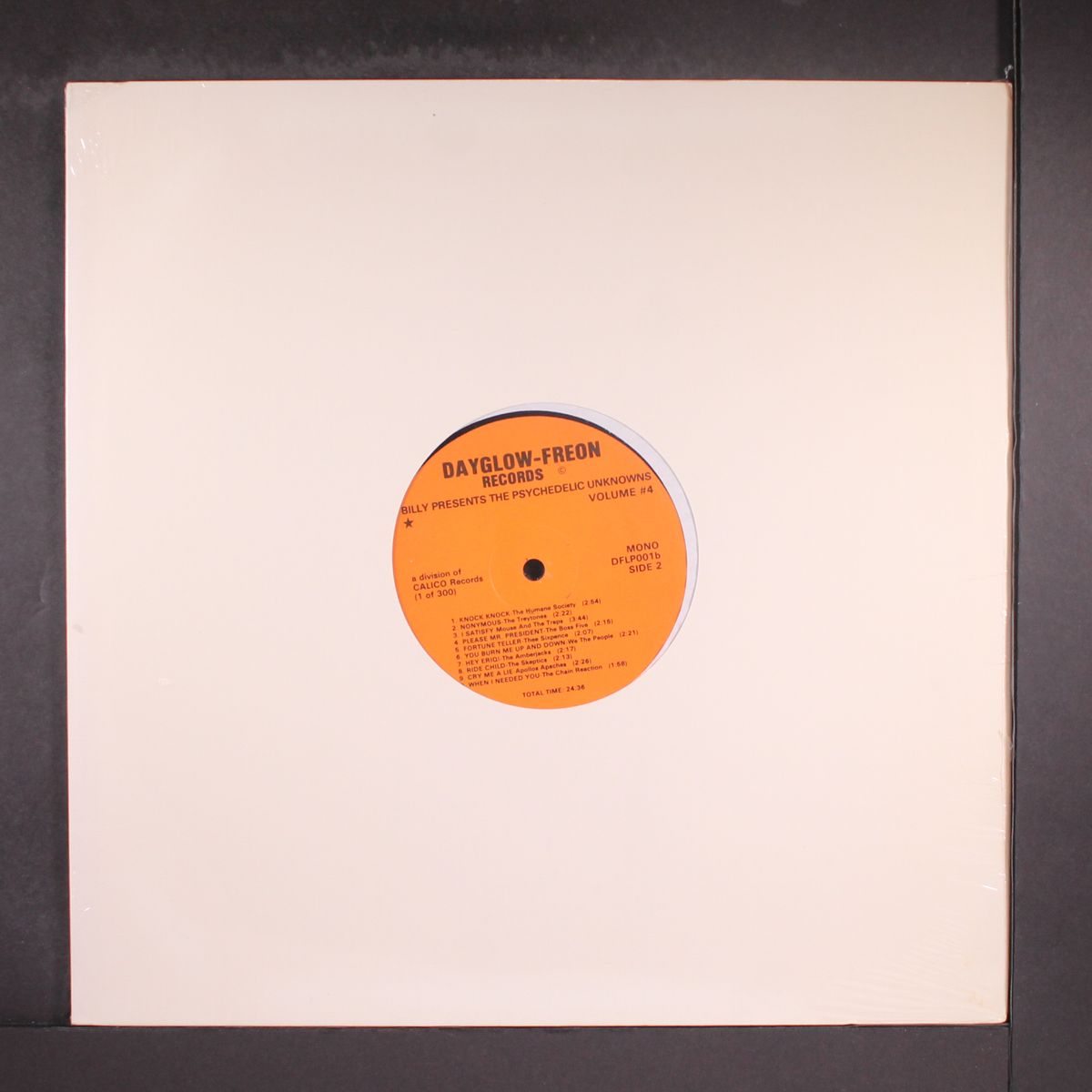 billy presents psychedelic unknowns vol. 4 by VARIOUS