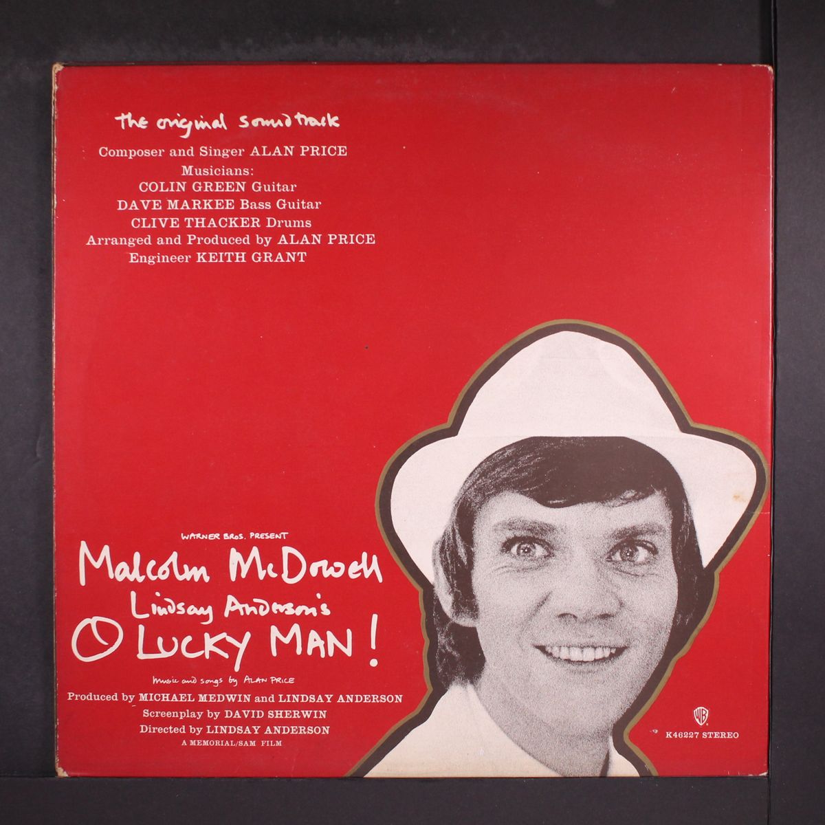 o lucky man by ALAN PRICE