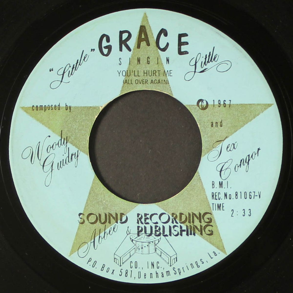 you'll hurt me / paper backs and blues by GRACE LITTLE