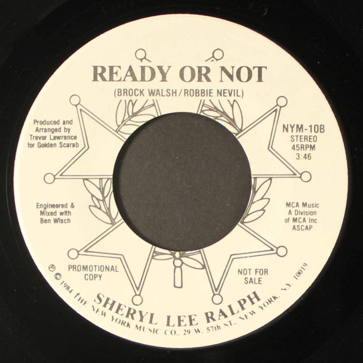 in the evening / ready or not by SHERYL LEE RALPH