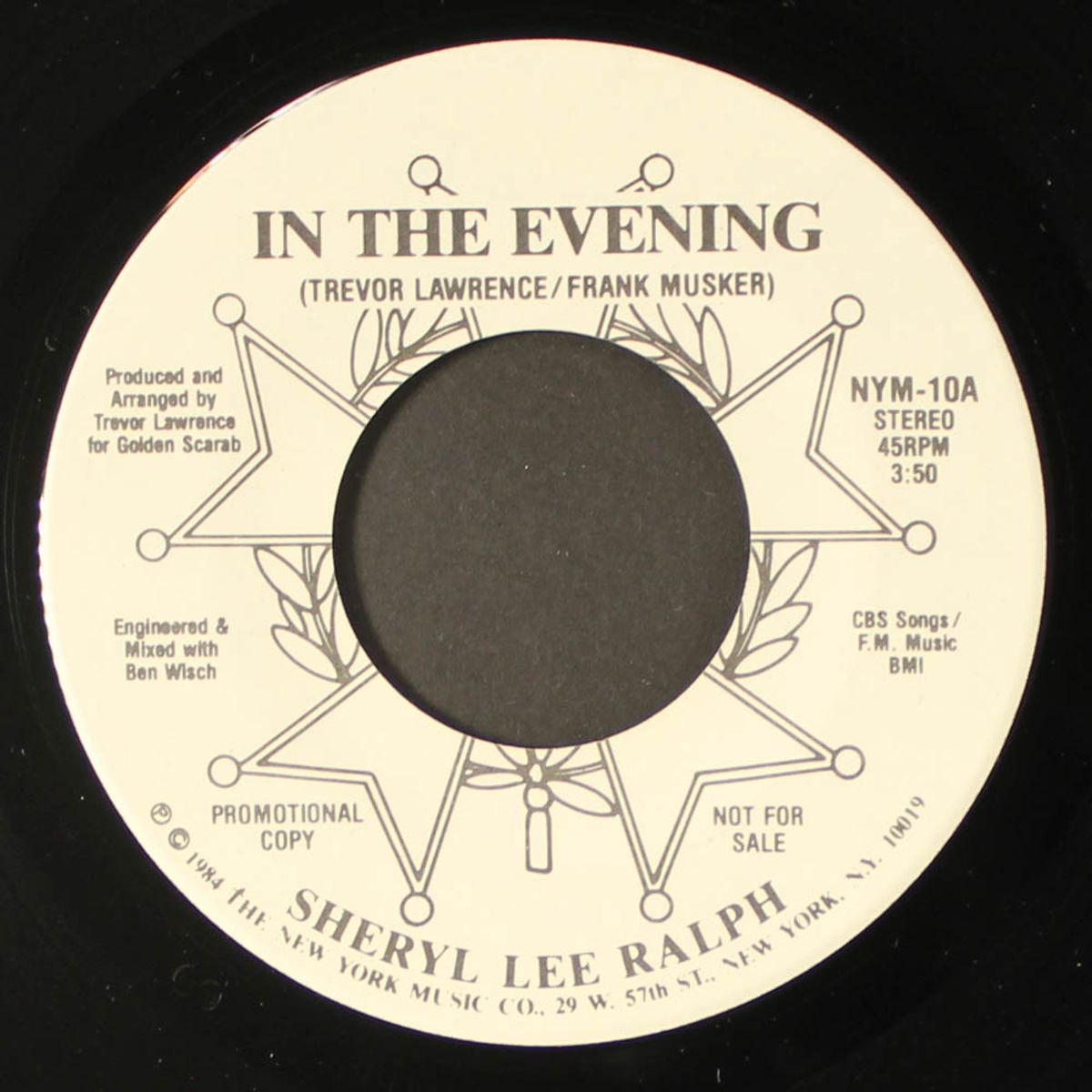in the evening / ready or not by SHERYL LEE RALPH