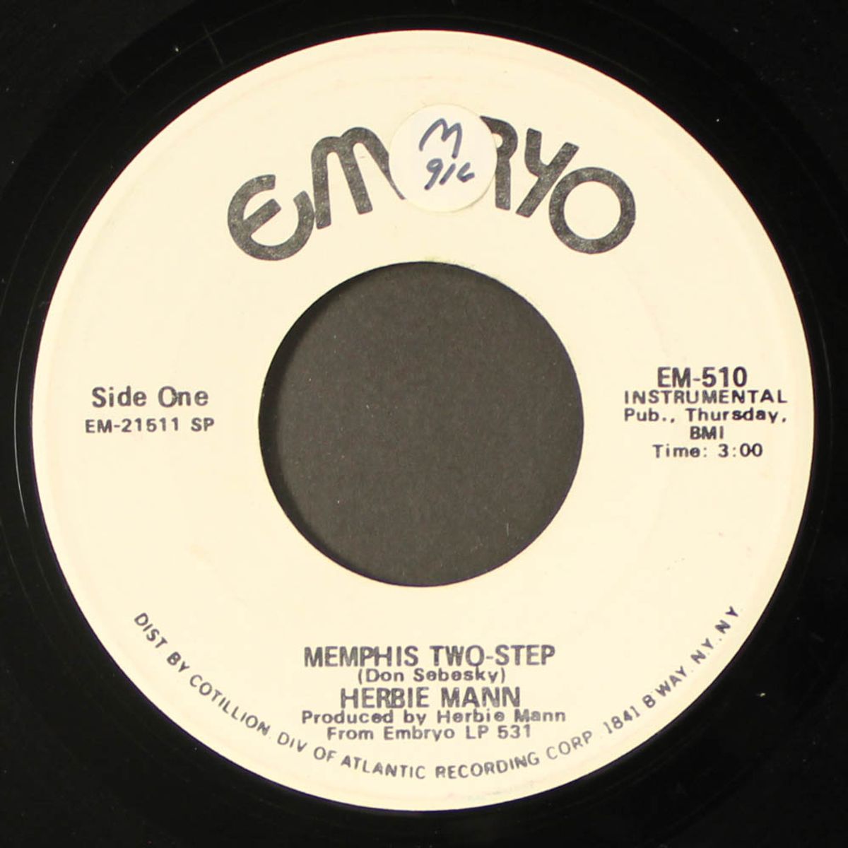 memphis two step / soul man by HERBIE MANN