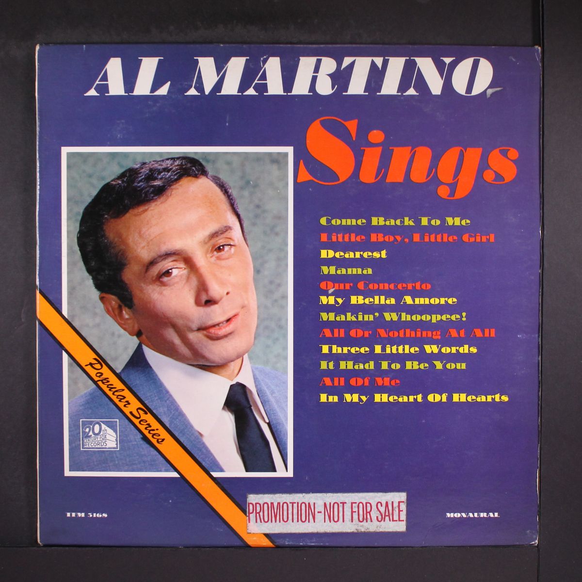 sings by AL MARTINO