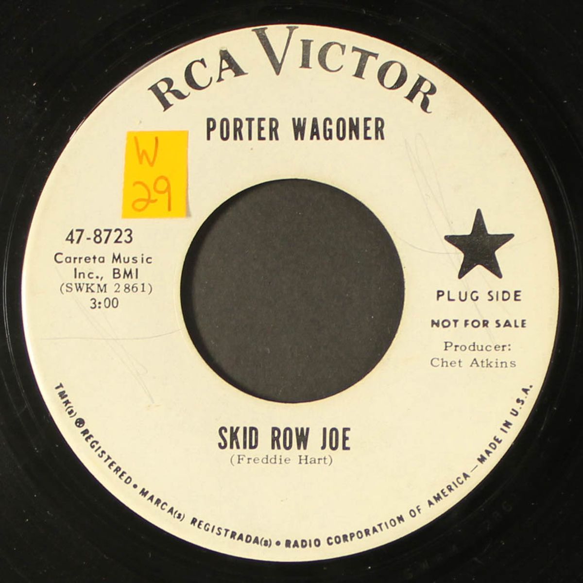 skid row joe / love your neighbor by PORTER WAGONER