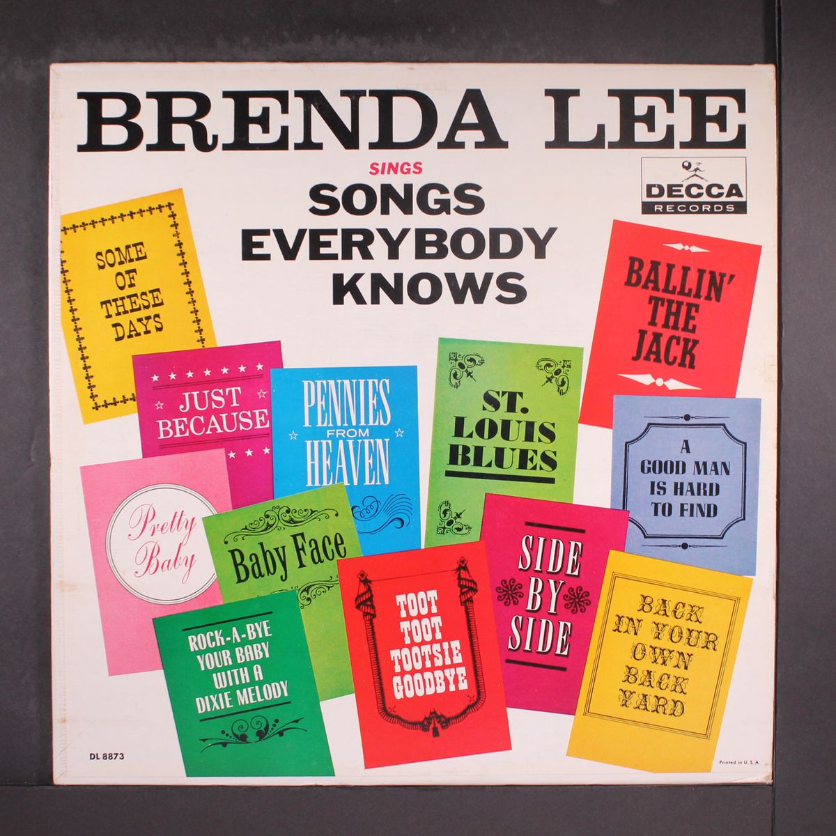 grandma, what great songs you sang! by BRENDA LEE
