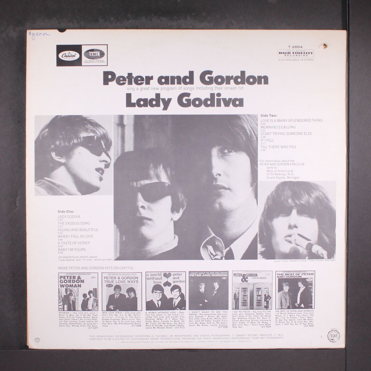 lady godiva by PETER & GORDON