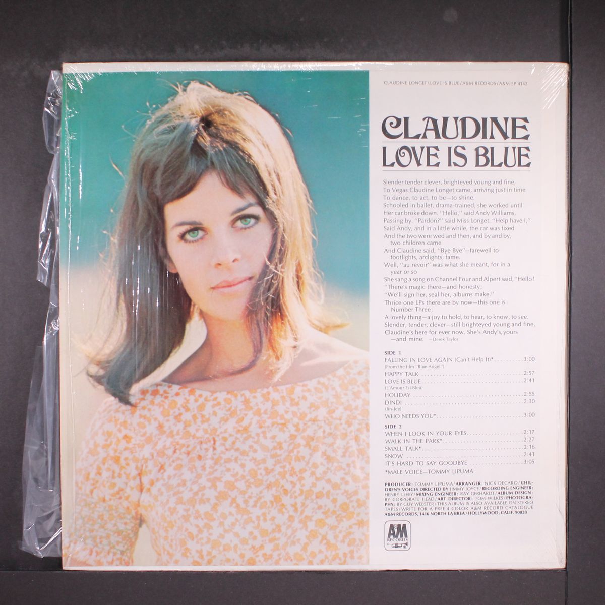 love is blue by CLAUDINE LONGET