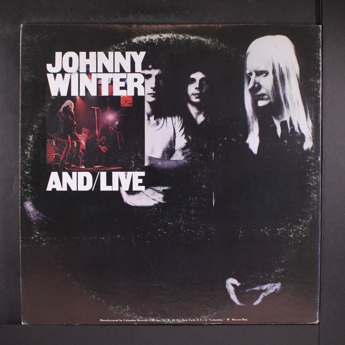 and / live by JOHNNY WINTER