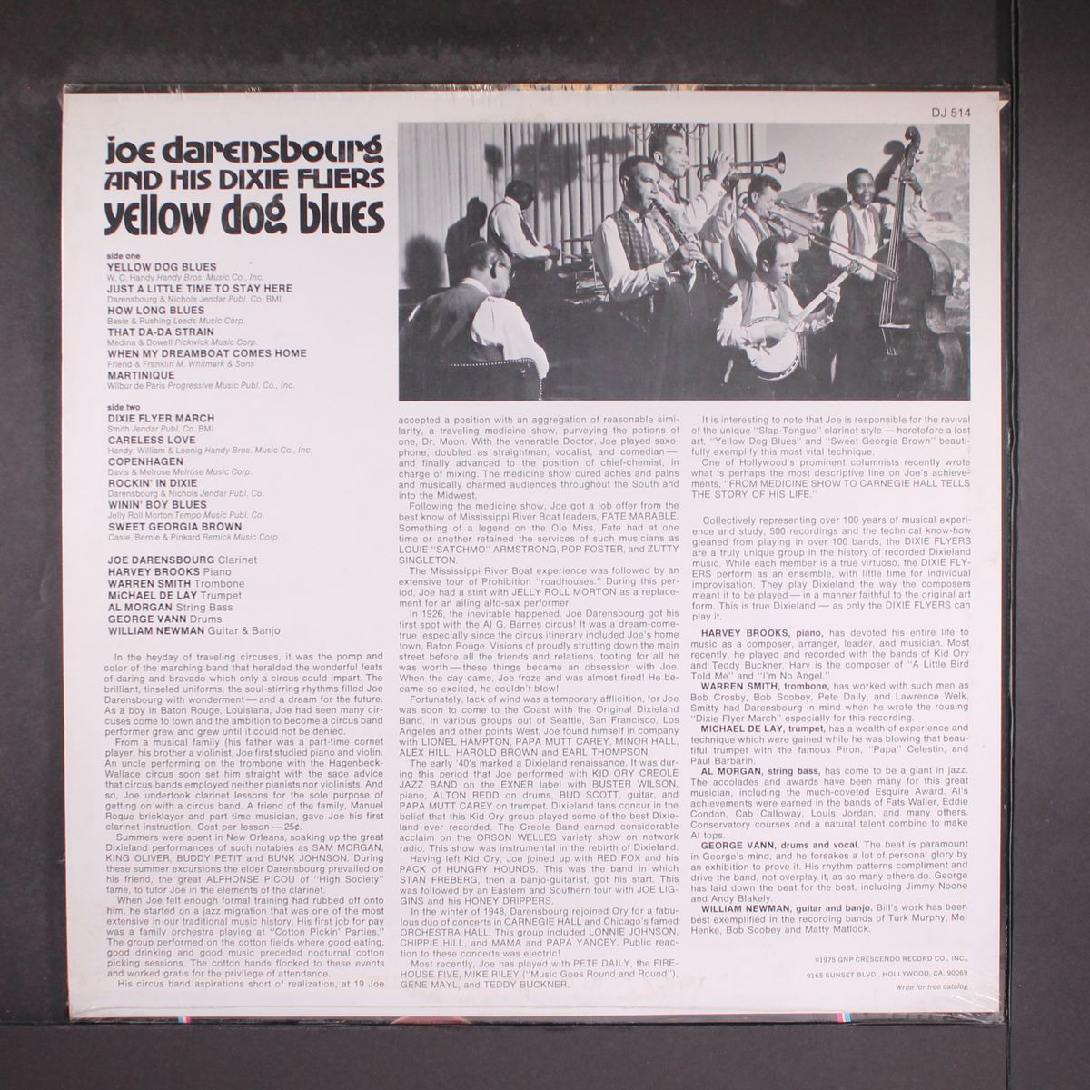 yellow dog blues by JOE DARENSBOURG