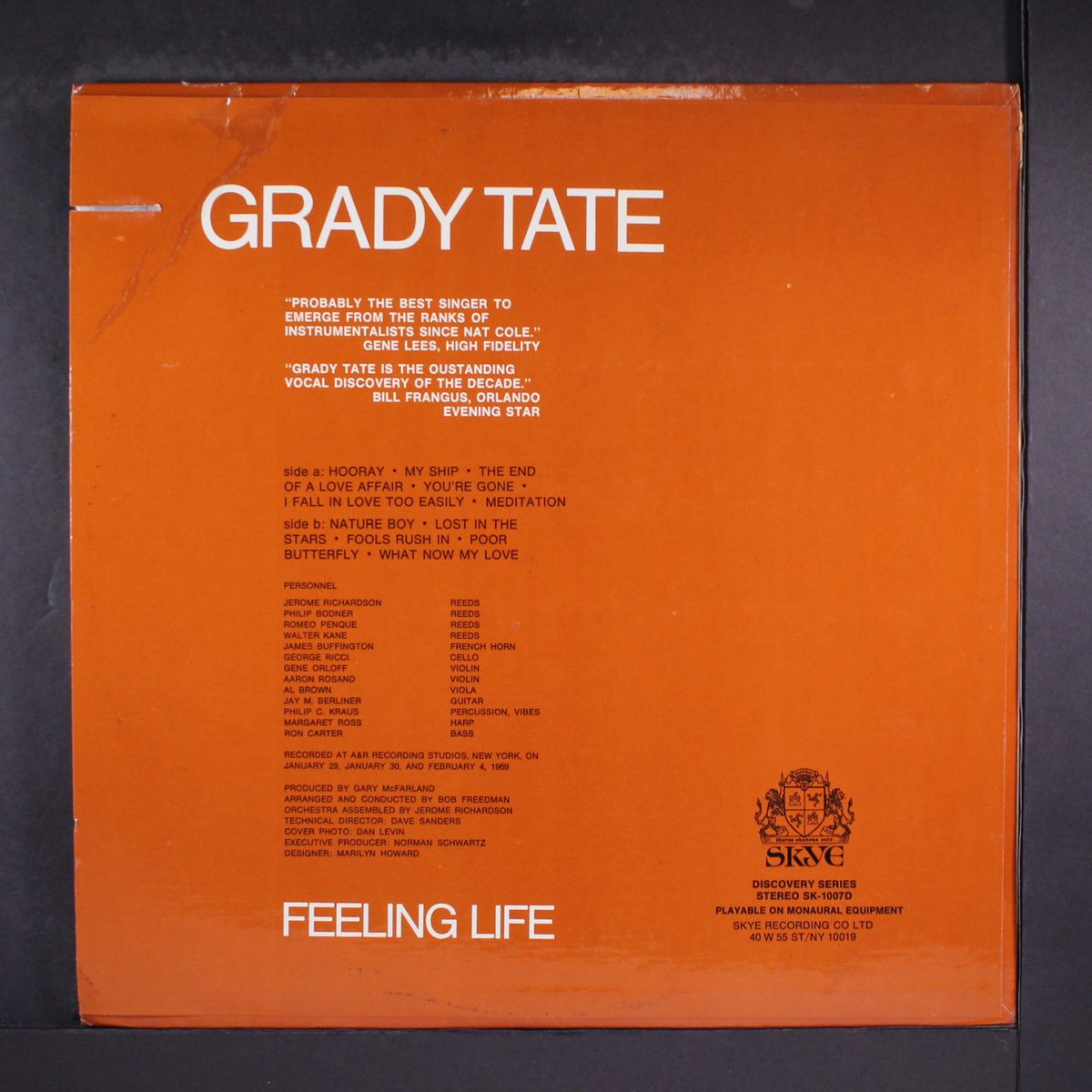 feeling life by GRADY TATE